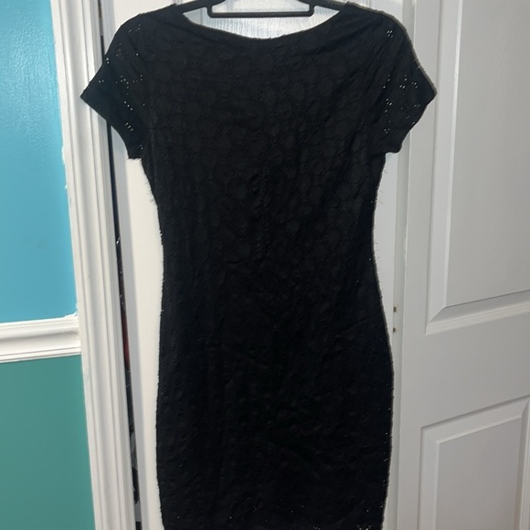 Isaac Mizrahi Dress Women’s Medium Black Lace - Picture 3 of 3